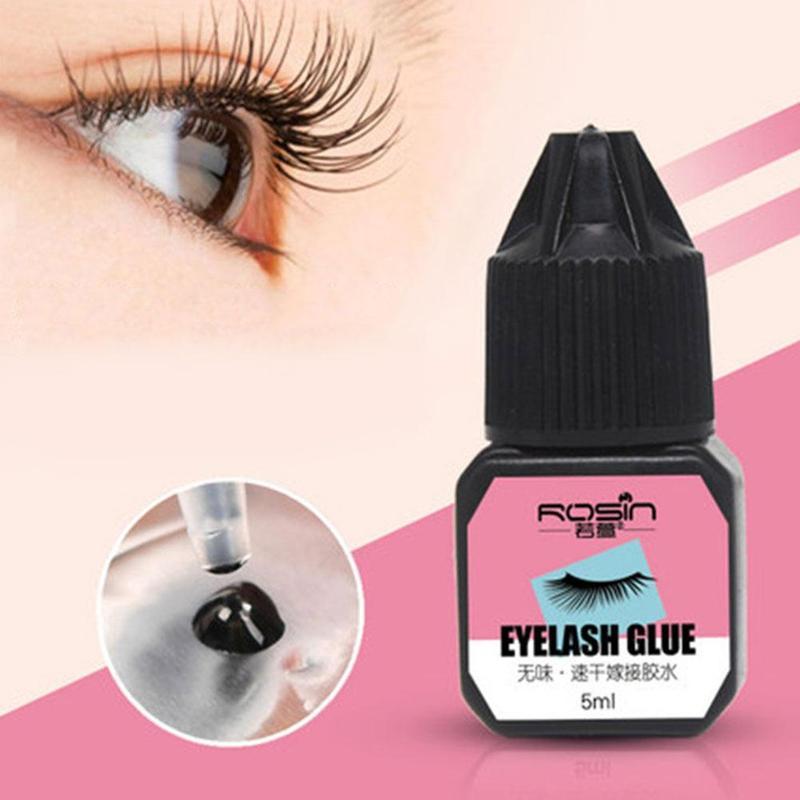 Eyelash Extension Glue For Sensitive Eyes - Upgraded Eyelash Extension Adhesive Waterproof Sweatproof