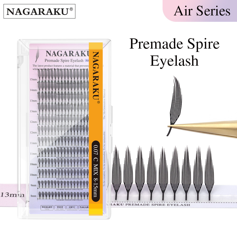 Eyelash Extension Fan - NAGARAKU Premade Spire Eyelash Anime Effect