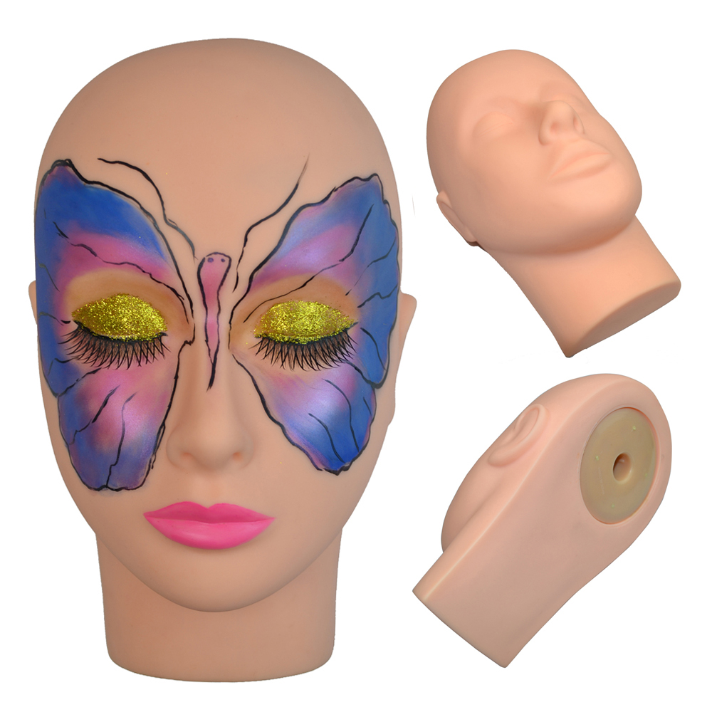 Eyelash Extension Model - Practice Mannequin Heads for Eyelash Extensions