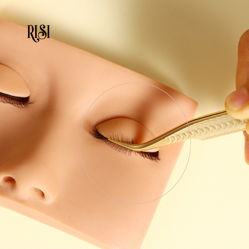 Eyelash Extension Model - Free 2 Layer Lash Mannequin Silicone