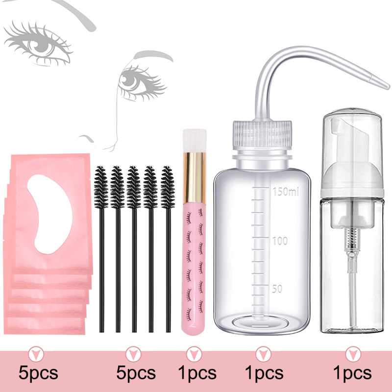 Eyelash Extension Model - 13Pcs Eyelash Extension Cleaning Kit 5