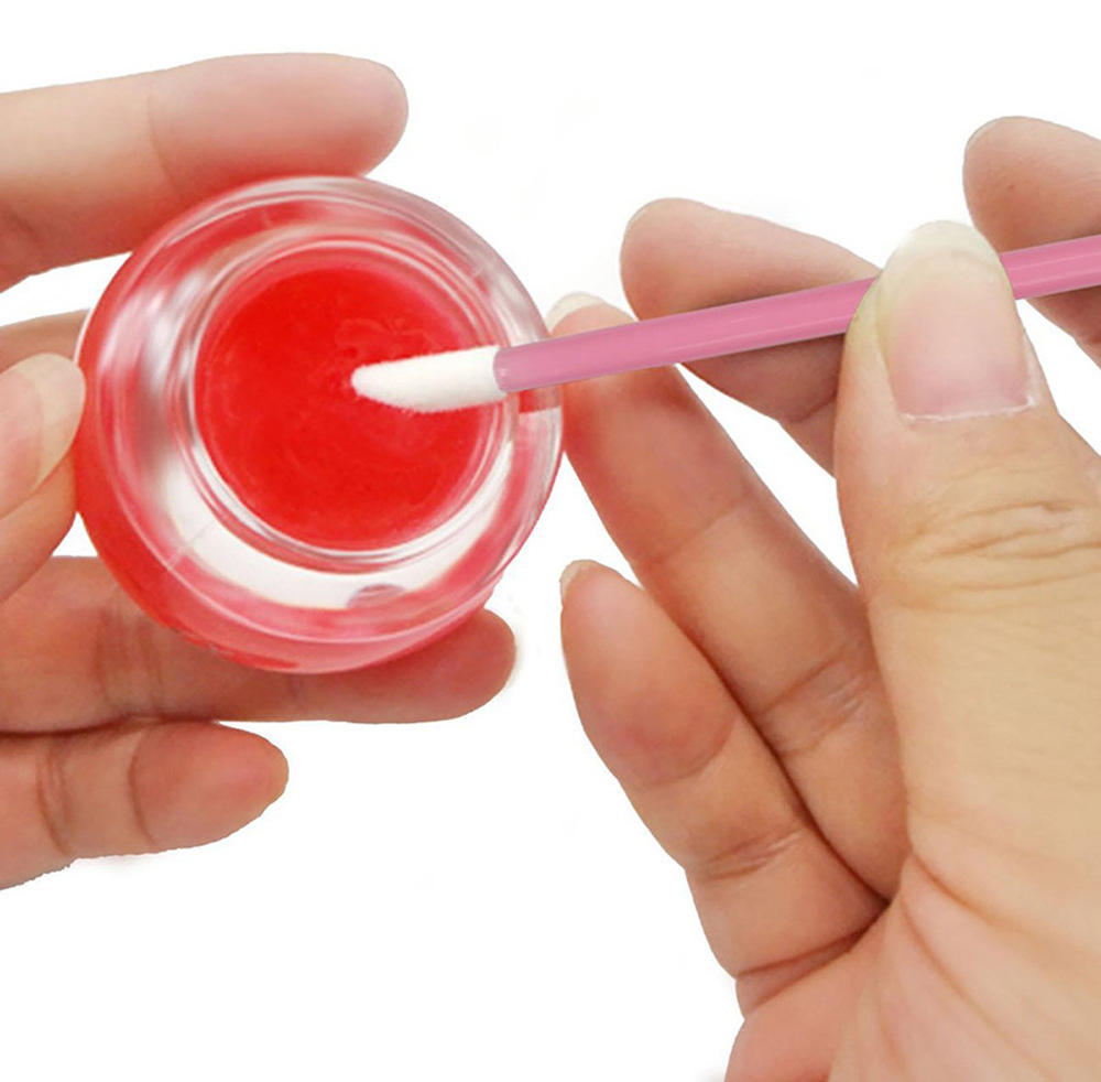 Disposable Lip Brush 100Pcs Ey - Eyelash Extension Options 评论和价格