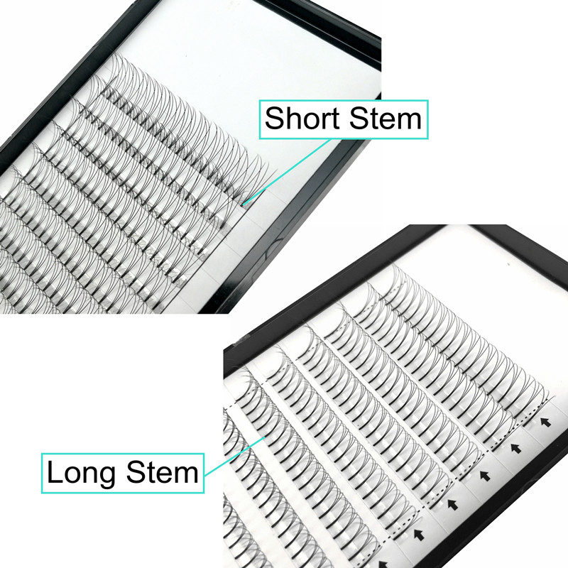 5 Trays/Lot Long Stem High Qua - Eyelash Extension Fan 评论和价格