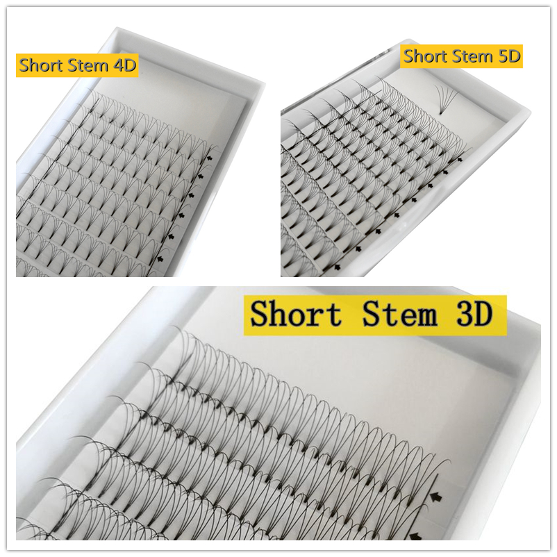 5 Trays/Lot Long Stem High Qua - Eyelash Extension Fan 评论和价格