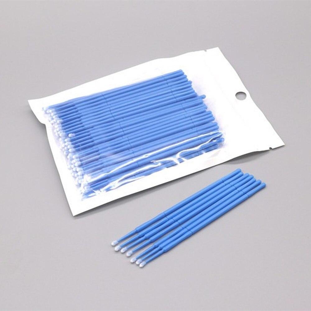 100pcs/lot Micro Brushes Make  - Eyelash Extension Options 评论和价格