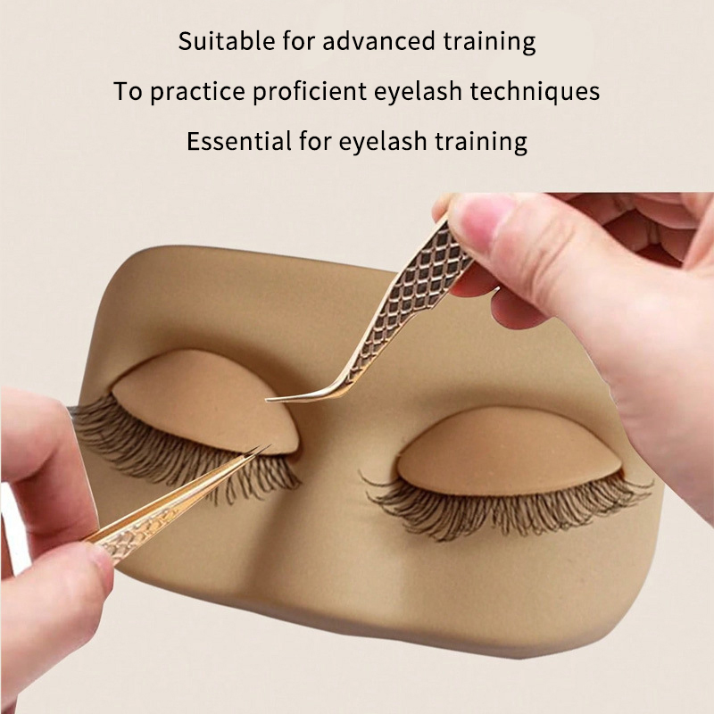Mini Lash Flat Model Head Prac - Eyelash Extension Model 评论和价格