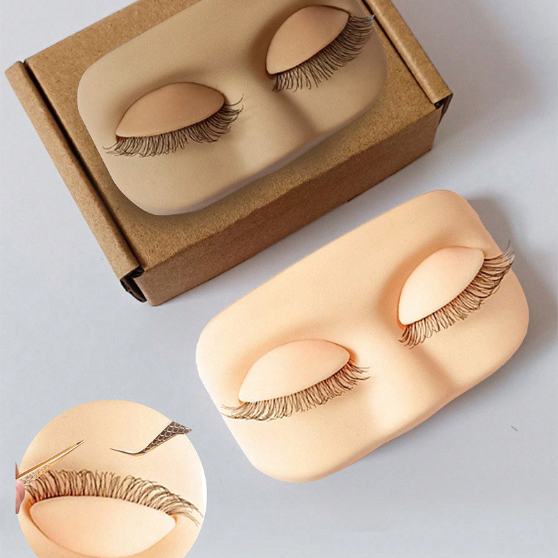 Mini Lash Flat Model Head Prac - Eyelash Extension Model 评论和价格