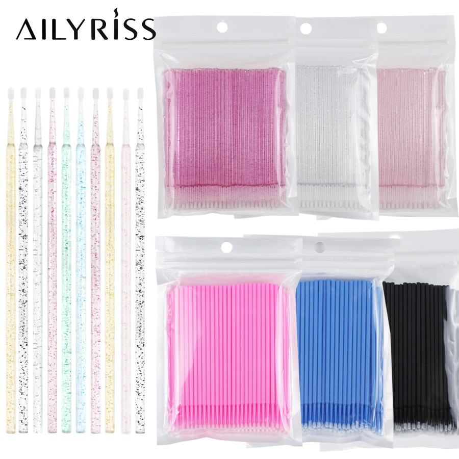 500pcs/lot Disposable Applicat - Eyelash Extension Options 评论和价格
