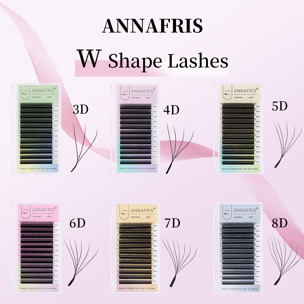 ANNAFRIS Premade Volume Fan YY - Eyelash Extension Fan 评论和价格