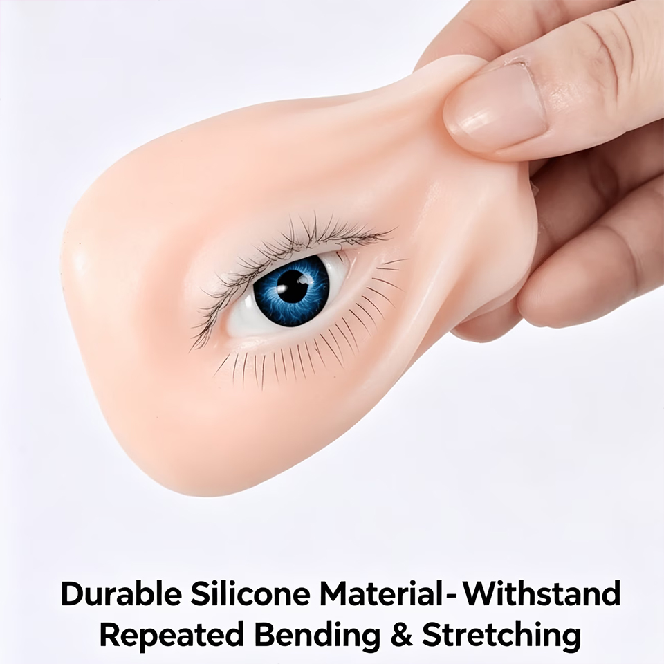 3 Layer Silicone Eye Model for - Eyelash Extension Model 评论和价格