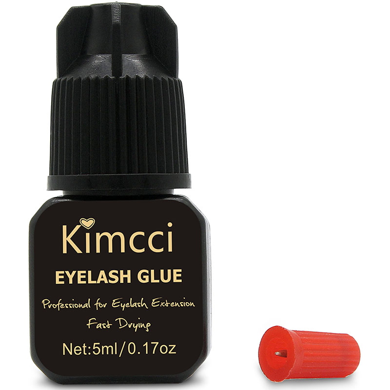 Kimcci Individual Eyelash Glue - Eyelash Extension Glue For Sensitive Eyes 评论和价格