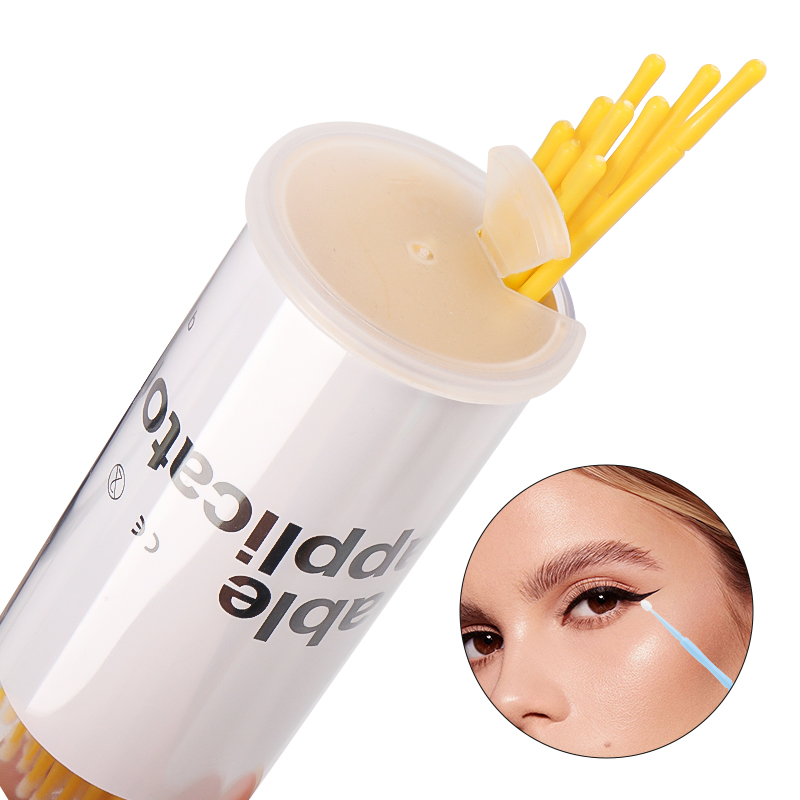 100pcs Disposable Eyelash Brus - Eyelash Extension Options 评论和价格