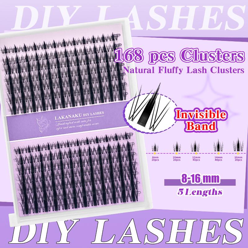 Natural Eyelashes Lashes Clust - Eyelash Extension Options 评论和价格