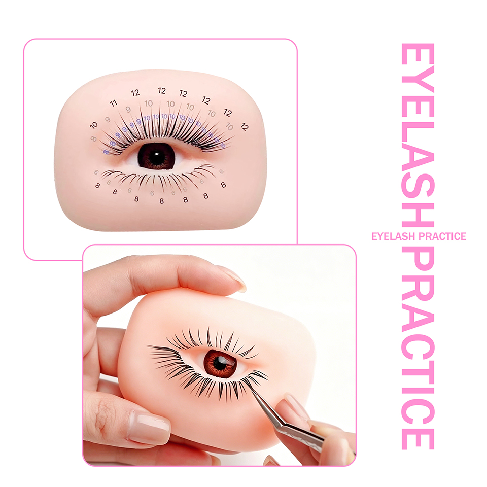 Eyelash Extension Training Man - Eyelash Extension Model 评论和价格