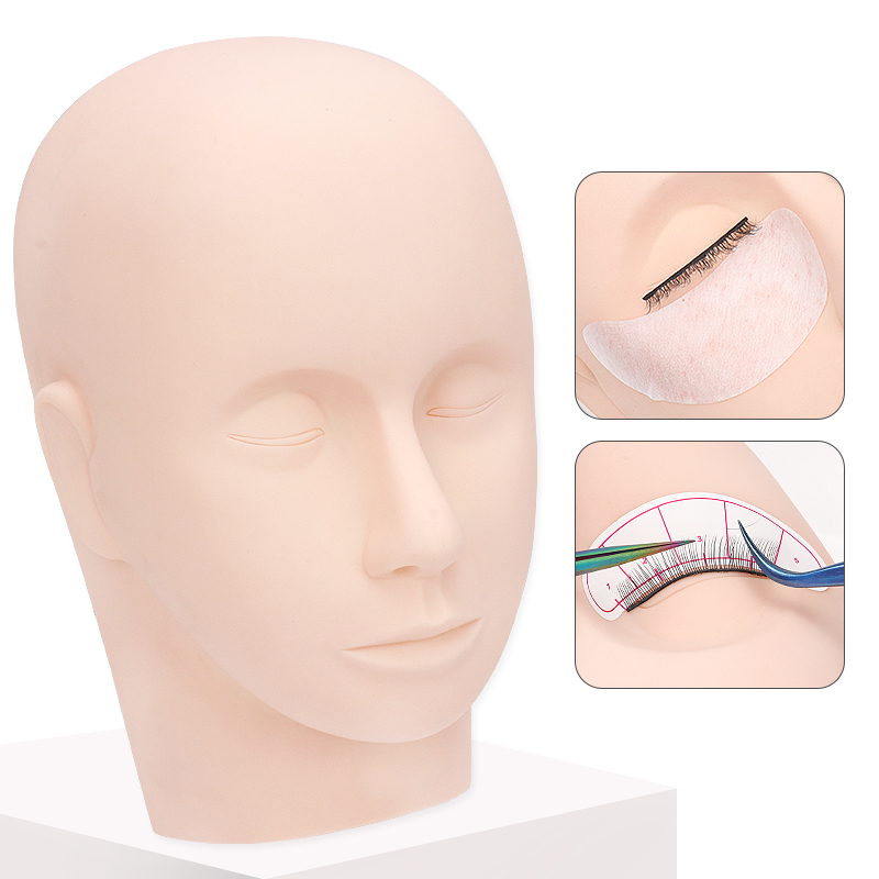 1pcs Eyelash Extension Trainin - Eyelash Extension Model 评论和价格