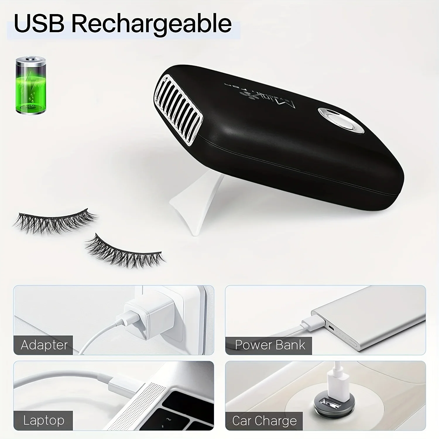 Mini Lash Fan Portable Eyelash - Eyelash Extension Fan 评论和价格