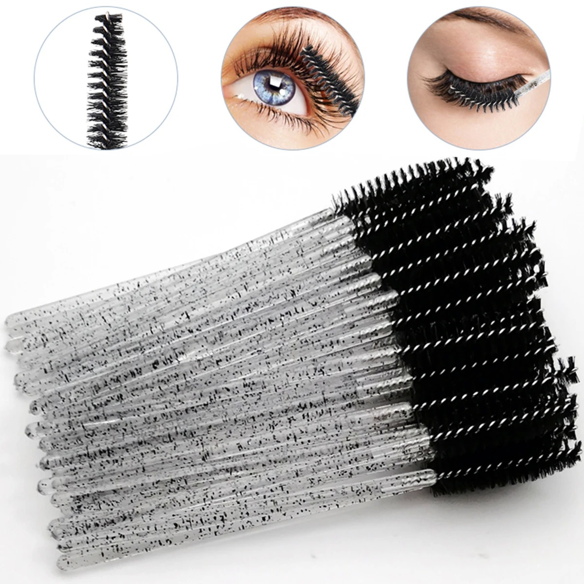 Wholesale 100PCS Mascara Spool - Eyelash Extension Options 评论和价格
